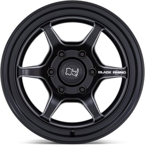 Black Rhino Hard Alloys SHOGUN 17X8.5 6X5.5 4.36-10mm MATTE BLACK - BR011MX17856810N in Saudi Arabia