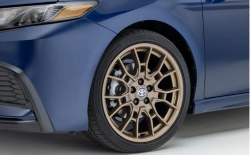 Toyota TRD 19" Alloy Wheel, Flat Bronze, 5x114.3mm Bolt Pattern, 45mm Offset, 8.5" Width for Camry and Avalon - Toyota (PT758-03200-5F) in Kuwait