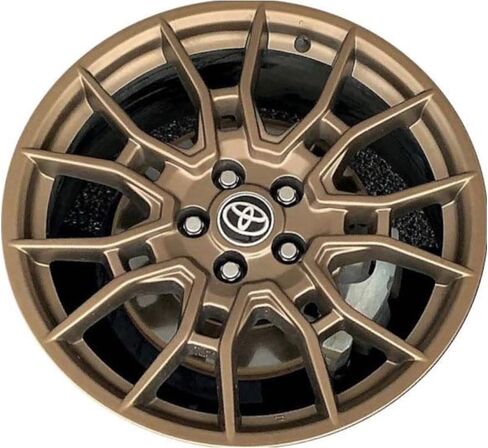 Toyota TRD 19" Alloy Wheel, Flat Bronze, 5x114.3mm Bolt Pattern, 45mm Offset, 8.5" Width for Camry and Avalon - Toyota (PT758-03200-5F) in Kuwait