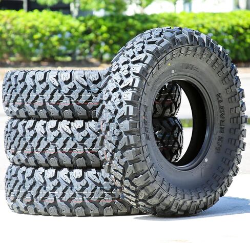 Set of 4 (FOUR) Kenda Klever X/T ATV UTV All-Terrain Mud Off-Road Radial Tires-30x10.00R14 30x10R14 30x10x14 74M Load Range 8 Ply BSW Black Side Wall in Kuwait