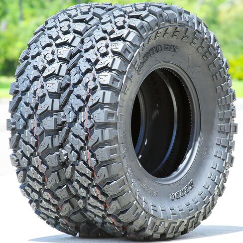 Set of 4 (FOUR) Kenda Klever X/T ATV UTV All-Terrain Mud Off-Road Radial Tires-30x10.00R14 30x10R14 30x10x14 74M Load Range 8 Ply BSW Black Side Wall in Kuwait
