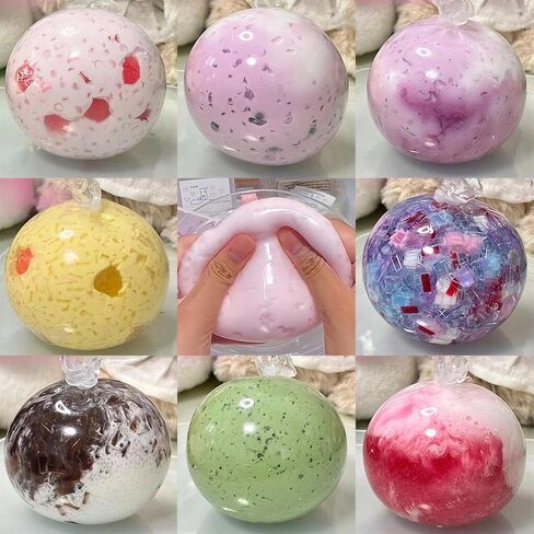 DIY Stress Ball Making Kit, Make Your Own Squishy Ball with Fillings and Tools, Sensory Craft Set for Stress Relief in Saudi Arabia