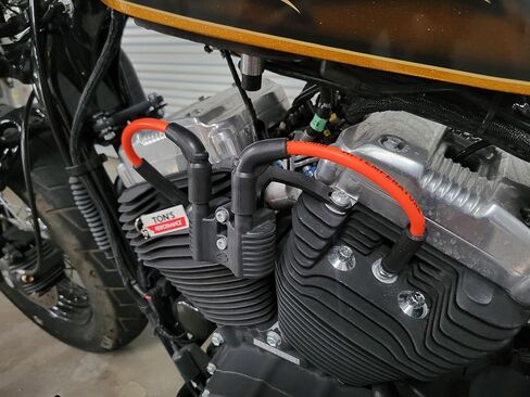 أسلاك توصيل الإشعال باللون الأحمر 10 مم متوافقة مع Harley H-D FLT FLHT FLHR FLTR 1999-2008، TONS-99FLH21-RD-10MM in Kuwait