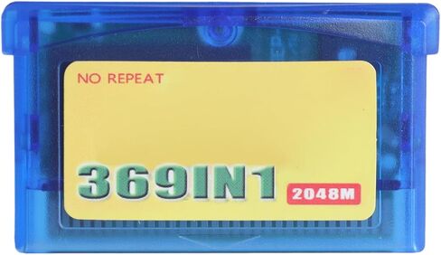 369 in 1 Game Cartridge 32 Bit Plug and Play English Version for Retro Video Game Console in Saudi Arabia