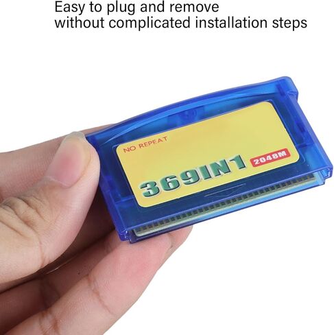 369 in 1 Game Cartridge 32 Bit Plug and Play English Version for Retro Video Game Console in Saudi Arabia
