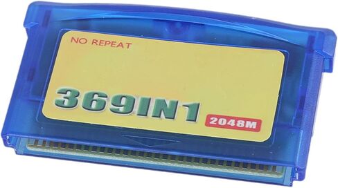 369 in 1 Game Cartridge 32 Bit Plug and Play English Version for Retro Video Game Console in Saudi Arabia