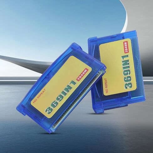 369 in 1 Game Cartridge 32 Bit Plug and Play English Version for Retro Video Game Console in Saudi Arabia