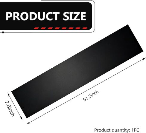 Car Windshield Banner Sun Strip Tint, Matte Front Windshield Protection Shade Film, Waterproof Sun Visor Decoration Decal, Universal for Car SUV RV Truck Boat (Black) in Kuwait