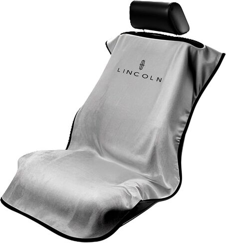 Seat Armour Seat Protector Towel for Lincoln – Soft Machine Washable Car Seat Cover Towel – Easy to Install, Multipurpose Car Seat Towel – Gray in Kuwait