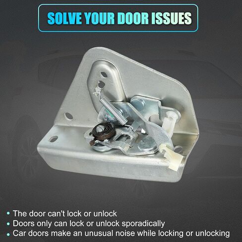 uxcell No.55347099AD/55347099AE/55028982/55076091 Right Passenger Side Sliding Door Latch Lock Assembly for Dodge B1500 B2500 B3500 1995-1998 in Kuwait