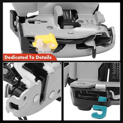 A-Premium Front Right Passenger Side Door Lock Latch Assembly Compatible with Ford E-150/E-250 2005-2014, E-350 Super Duty 2005-2019 in Kuwait