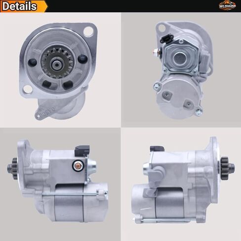 119209-77010 12V 1.4KW Starter Motor Fit for Yanmar Diesel Engine 3TNE66 3TN78 3TNA72 for John Deere Tractor F935 650 670 750 770 850 855 870 955 970 997 1070 T-1200R T-680R T-880R # 124520-77010 in Saudi Arabia