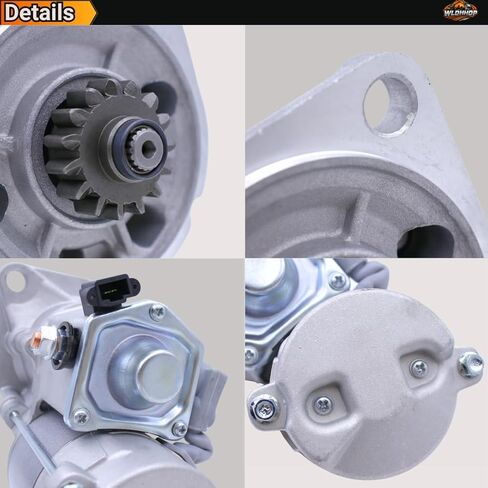 119209-77010 12V 1.4KW Starter Motor Fit for Yanmar Diesel Engine 3TNE66 3TN78 3TNA72 for John Deere Tractor F935 650 670 750 770 850 855 870 955 970 997 1070 T-1200R T-680R T-880R # 124520-77010 in Saudi Arabia