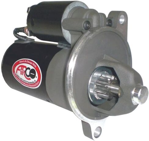Arco 70125 Inboard Starter for Late Model 5.0L & 5.8L Ford - 12 Volt, Clockwise Rotation, Black in Saudi Arabia