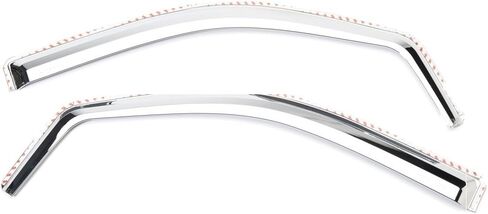 Putco Element Chrome Window Deflectors Fits Dodge Ram Truck 2009-2027 Crew Cab/Mega Cab - Set of 2 - in Channel Install in Kuwait