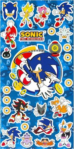 Sonic the Hedgehog Puzzle for Kids Set - Bundle with 100 Pc Jigsaw, Stickers, More | Sonic Puzzles for Boys, Girls, Kids Ages 4-8 in Kuwait