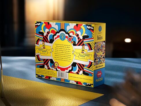 theory11 Beatles Yellow Submarine 1000 Piece Jigsaw Puzzle | Officially Licensed Beatles Merchandise | Premium Collector's Edition | Inspired by 1968 Animated Film | Interactive Online Experience in Kuwait