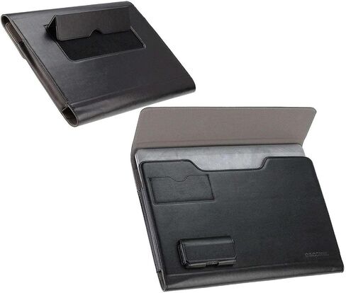 حافظة فوليو جلدية سوداء - متوافقة مع الكمبيوتر المحمول ASUS ProArt PX13 (HN7306) مقاس 13.3 بوصة in Kuwait