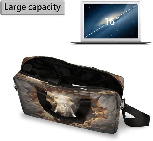 16 Inch Laptop Case Bag for Women Men Waterproof Laptop Sleeve Protective Computer Tote Bag in Saudi Arabia