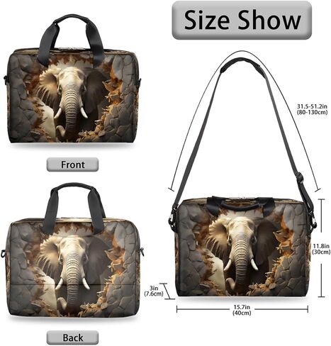 16 Inch Laptop Case Bag for Women Men Waterproof Laptop Sleeve Protective Computer Tote Bag in Saudi Arabia