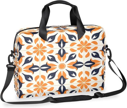 Cat Cute Grey White Laptop Bag for Women Men 16in Computer Handbags with Shoulder in Saudi Arabia