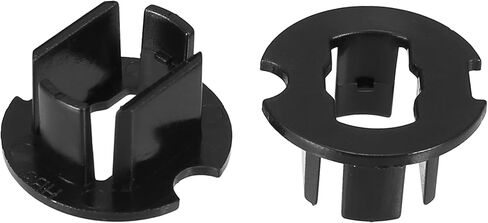 X AUTOHAUX 2pcs H3 LED Headlight Adapter Base Bulb Sockets Retainer Holder Universal for Car Black in Kuwait