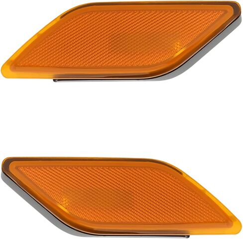 Front Bumper Side Marker Lights Cover Left & Right 2078200421, 2078200321 Compatible with Mercedes-Benz E350 Coupe 2 Door 3.5L in Kuwait