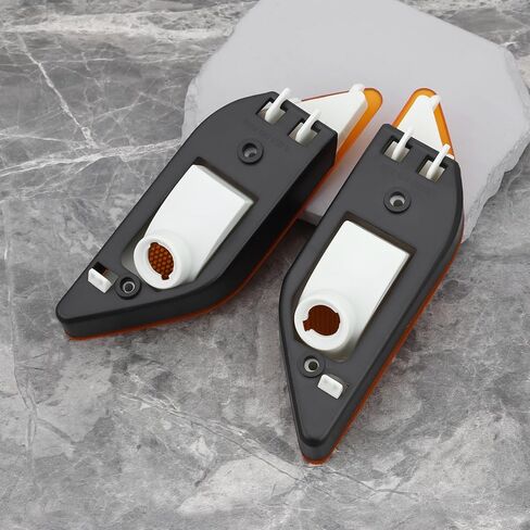 Front Bumper Side Marker Lights Cover Left & Right 2078200421, 2078200321 Compatible with Mercedes-Benz E350 Coupe 2 Door 3.5L in Kuwait