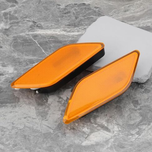 Front Bumper Side Marker Lights Cover Left & Right 2078200421, 2078200321 Compatible with Mercedes-Benz E350 Coupe 2 Door 3.5L in Kuwait