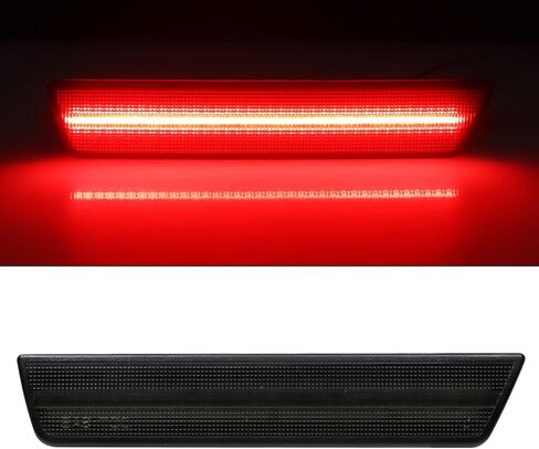 LED Side Marker Light Replacement for Challenger 2008-2014, 4 PCS Smoked Lens Front Rear Side Fender Parking Position Lamp Assembly in Saudi Arabia
