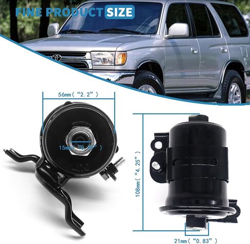 فلتر وقود الغاز الفاخر 23300-62030 متوافق مع Toyota 4Runner 1996-2002 V6 3.4L 5VZ-FE in Kuwait