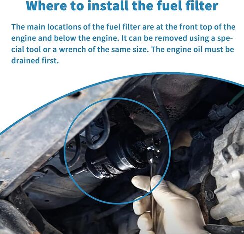 فلتر وقود الغاز الفاخر 23300-62030 متوافق مع Toyota 4Runner 1996-2002 V6 3.4L 5VZ-FE in Kuwait