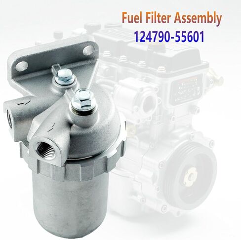 124790-55601 Fuel Strainer Assy,121370-55600,121370-55601 Fuel Filter Assembly Compatible With Yanmar Engine 1GM10, 2GM20, 2GM20F, 2YM15, 3GM30, 3GM30F,3YM20,3YM30 in Saudi Arabia