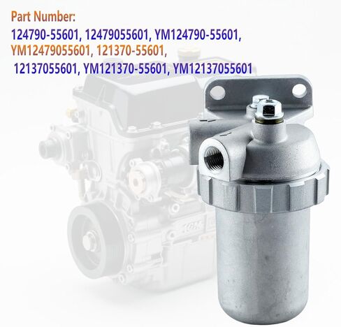124790-55601 Fuel Strainer Assy,121370-55600,121370-55601 Fuel Filter Assembly Compatible With Yanmar Engine 1GM10, 2GM20, 2GM20F, 2YM15, 3GM30, 3GM30F,3YM20,3YM30 in Saudi Arabia