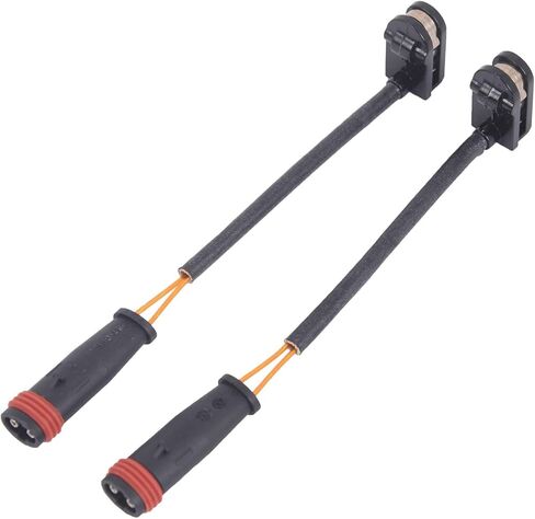 2PCS Front Left Right Brake Pad Wear Sensor, Compatible with Mercedes-Benz Sprinter 2500 2010-2024, for Sprinter 1500 2019-2023, for ML350 2006, 2010-2011, Replaces 2E0906206A, 2E0906206C in Kuwait