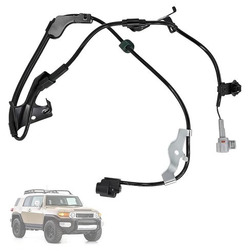 Front Right ABS Wheel Speed Sensor Wire Wiring Harness Compatible with Toyota 4Runner FJ Cruiser Lexus GX460 2010-2020 Replace 8951660260 89516 60260 89516-60260 in Kuwait