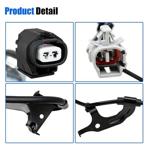 Front Right ABS Wheel Speed Sensor Wire Wiring Harness Compatible with Toyota 4Runner FJ Cruiser Lexus GX460 2010-2020 Replace 8951660260 89516 60260 89516-60260 in Kuwait