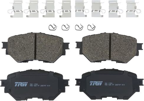 TRW Pro TRC1759 Disc Brake Pad Set For Mazda 3 2014-2018, Front in Kuwait