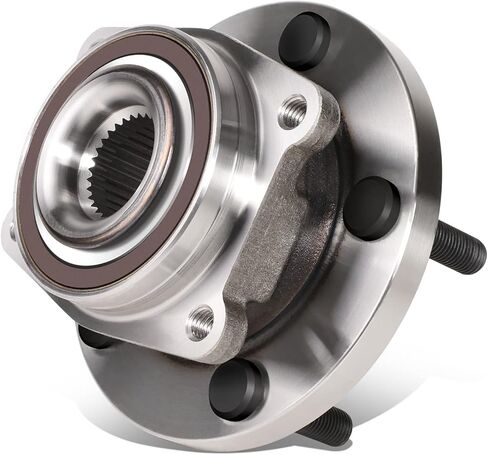 Auto Dynasty Factory Style Front Wheel Bearing Hub Assembly Compatible with Chrysler 200 Sebring Dodge Avenger Caliber 2007-2014, Driver or Passenger Side, Bare Steel in Kuwait