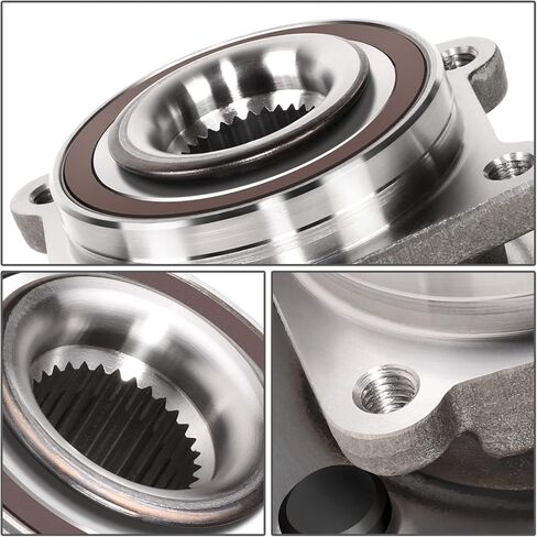 Auto Dynasty Factory Style Front Wheel Bearing Hub Assembly Compatible with Chrysler 200 Sebring Dodge Avenger Caliber 2007-2014, Driver or Passenger Side, Bare Steel in Kuwait