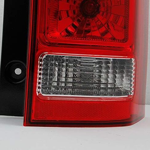 AKKON - For Honda Pilot Red Clear Rear Tail Lights Brake Tail Lamps Driver and Passenger Side Replacement Pair in Kuwait