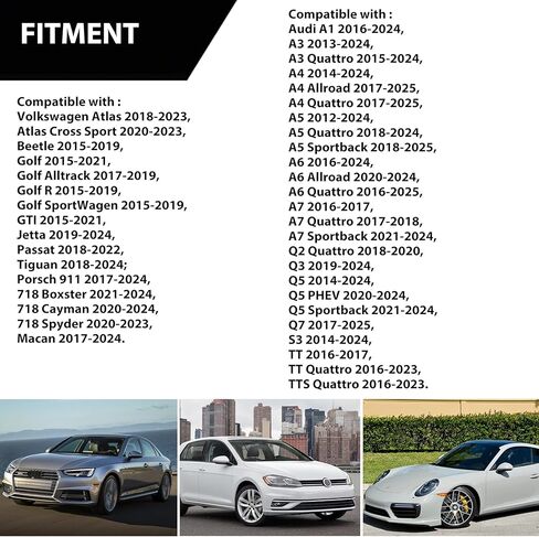 6 عبوات من قابس تصريف وعاء الزيت مع مفتاح إزالة قطعة واحدة مناسب لـ 2015-2025 Audi A1 A3 A4 A5 A6 A7 Q3 Q5 Q7 S3 Volkswagen Atlas Golf GTI Jetta Passat Tiguan، استبدل 06L103801، 06L103801D، 0CK321439 in Kuwait