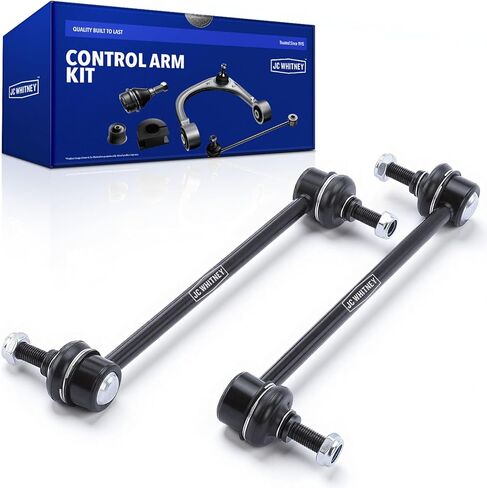 JC Whitney JFBAJCWCA00523 مجموعة من 2 وصلة Sway Bar (أمامية) - متوافقة مع Ford Fiesta 2011-2018، EcoSport 2018، Nissan Versa 2007-2019، Cube 2009-2014، Versa Note 2014-2019 in Kuwait