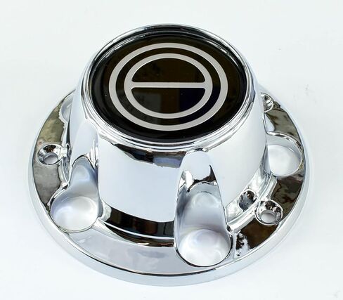 4PCS Chrome Wheel Hub Center Caps with Black Center for 1980-1996 F150 Bronco Van in Kuwait