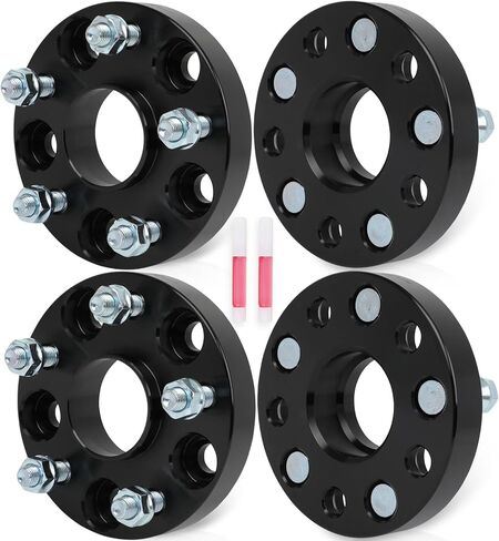ECCPP 4PCS 1.5 inch (38mm) 5 Lug 5x4.5 to 5x4.5 Wheel Spacers Hub Centric 5x114.3mm 12x1.5 Fits for Toyota for Pickup 1983-1995| for Toyota for prius V 2012-2017 in Kuwait