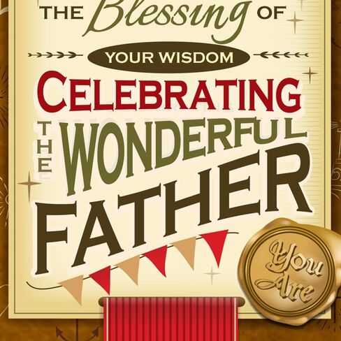Prime Greetings Religious Father's Day Card, Made in America, Eco-Friendly, Thick Card Stock with Premium Envelope 5in x 7.75in, Packaged in Protective Mailer in Kuwait