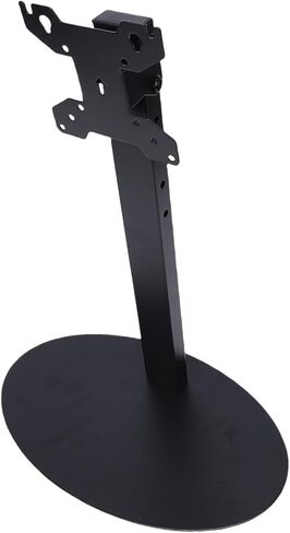 Pomya Adjustable Tilt Monitor Riser for 14-34 Inch Screens | Freestanding Single Display Desk Stand Mount, Heavy Duty Steel Base, Cable Management, VESA in Kuwait