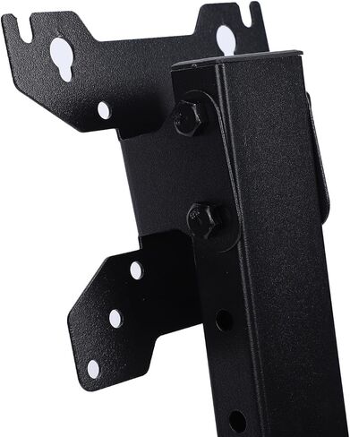 Pomya Adjustable Tilt Monitor Riser for 14-34 Inch Screens | Freestanding Single Display Desk Stand Mount, Heavy Duty Steel Base, Cable Management, VESA in Kuwait
