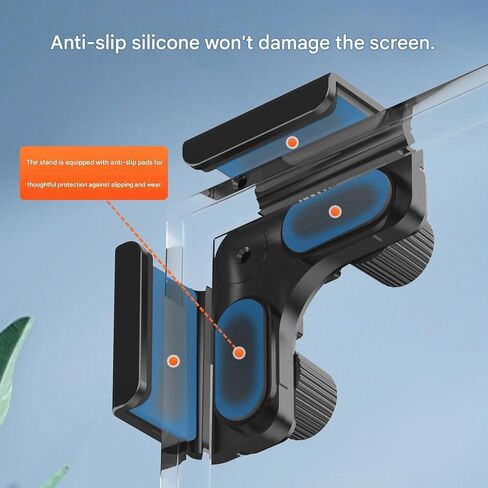 Clip on Headphone Hanger for Monitor Safely Hold Headphone Space Saving Easy Installation Desk Organization Accessories Stand for Screen in Saudi Arabia