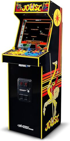 ARCADE1UP Rampage/Joust Deluxe Arcade Machine, Includes 14 Classic Midway Games with WiFi Leaderboards, Light-Up Marquee & Redesigned Cabinet in Saudi Arabia